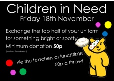 Children in Need Friday 18th November